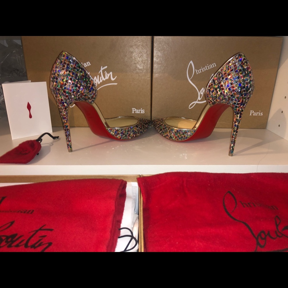 Christian Louboutin  100 Iriza Tres Vitraux Pumps
